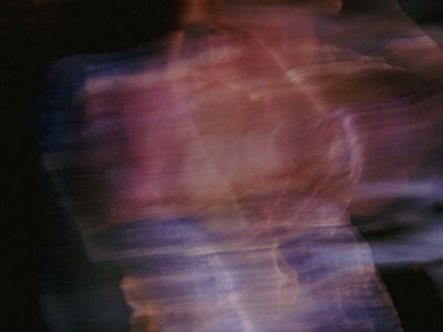 Abstract shot of movement blur symbolizing energy and dynamics.